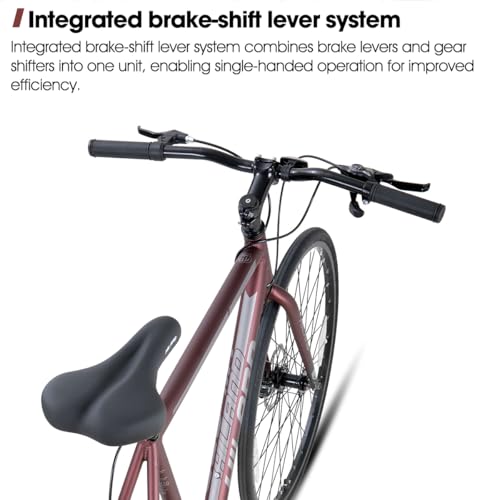 HILAND 700C Hybrid Commuter Bike