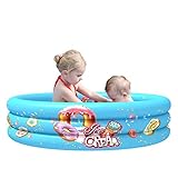 ☺ 【Escenarios de aplicación】: esta piscina de baño es adecuada para interiores, patios, jardines, etc. Puede acolchar esta piscina como una piscina de bolas para bebés, una caja de arena, incluso usarla como una casa de mascotas para su perro o gato.