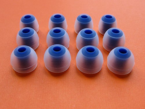 12Pcs (Cl-Bl)- S/M/L Replacement Set Earbuds Eartips Compatible With Plantronics Backbeat Go 3 Wireless In Ear Earphones Headphones #TOP3