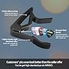 WINGO Guitar Capo for Acoustic and Electric Guitars with 5 Picks for Free, Black #1