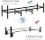 VRAXO 12.7FT Outdoor Firewood Rack with Cover, 152x14.2x46.1in, Heavy Duty Firewood Holder & 600D Oxford Waterproof Cover for Fireplace, Patio, Indoor/Outdoor Log Storage Rack for 3/4 Cord of Firewood