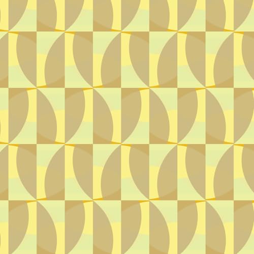 Le papier-peint jaune