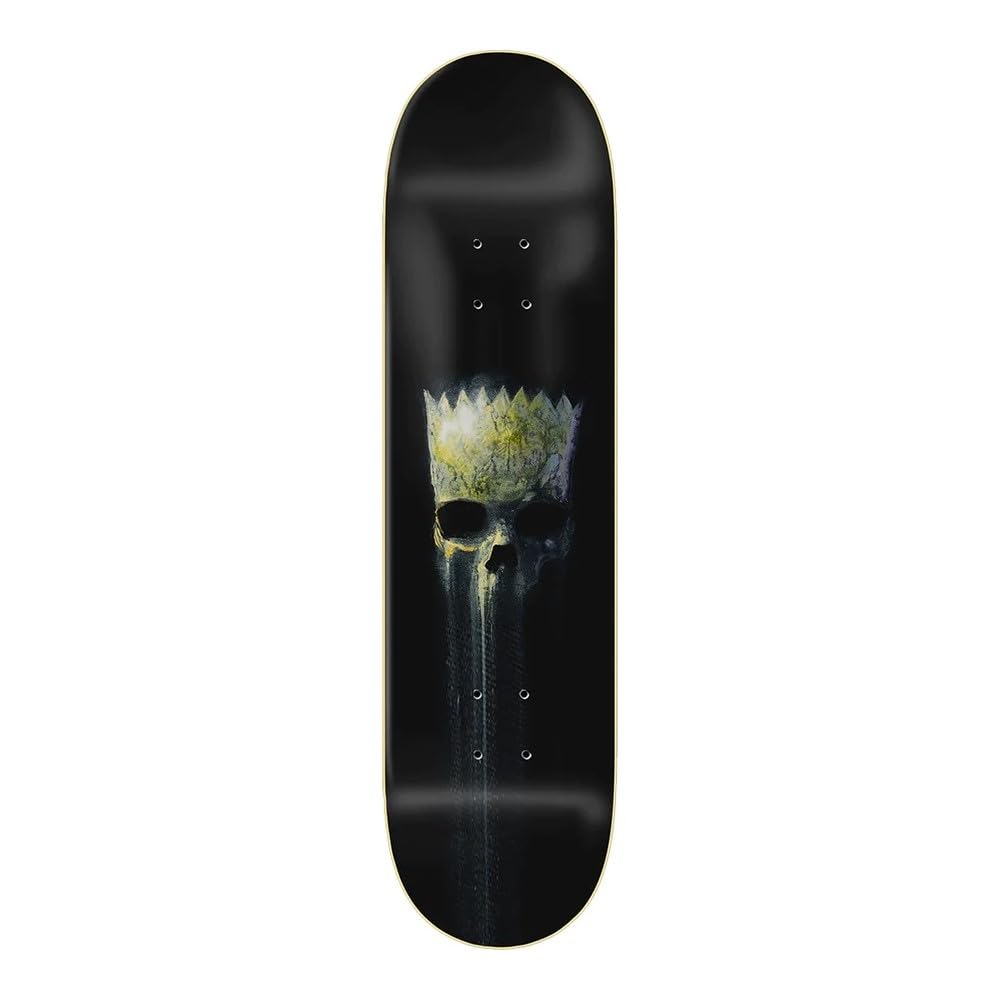 ZERO Springfield Skate Deck Burman 8.5, Black