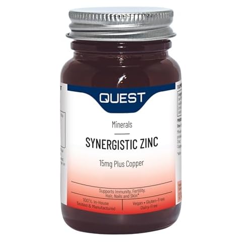Quest 15mg Zinc and Copper Immune Support Cover