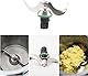 Grillix Zubehör für Mixer, Zubehör für professionellen Zerkleinerer, feine Klinge und gleichmäßiges Schärfen, Ersatz für Messer Thermomix TM5 TM6