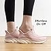 ALLSWIFIT Women's Slip On Walking Shoes Running Comfortable Tennis Breathable Non Slip Athletic Gym Workout Cross Training Fashion Sneakers,Size 7,Pink,SARR034W
