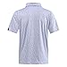 DEOLAX Mens Polo Shirts Fashion Print Mens Golf Shirt Dry Fit Mens Golf Polo Short Sleeve Quick Dry Funny Golf Shirt for Men