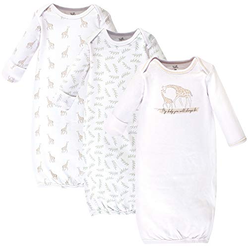 Image of Touched by Nature Unisex Baby Organic Cotton Gowns