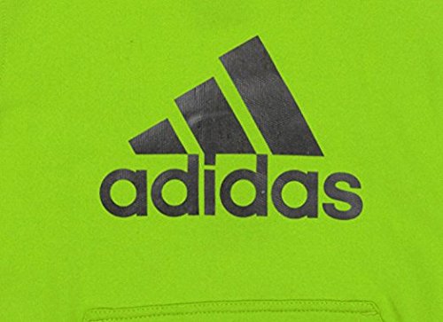 adidas Big Boys Youth Game Ready Pullover Fleece Hoodie, Green Grey4