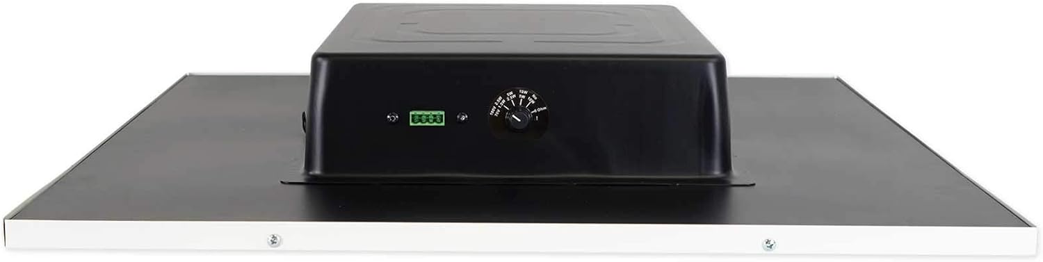 Rockville DCS8T 70V Commercial 2x2 Drop Ceiling Tile Speaker, Multi-Tap 1.5-10W, 8" Driver, 30W RMS 8 Ohm, 105 Degree Dispersion, for Offices and Businesses - Image 7