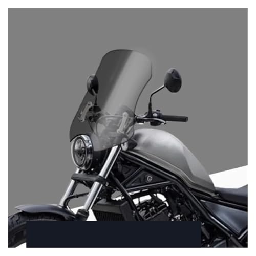 Pare-brise moto CM500 anti-pluie déviateur de vent avec fixation en acier 304