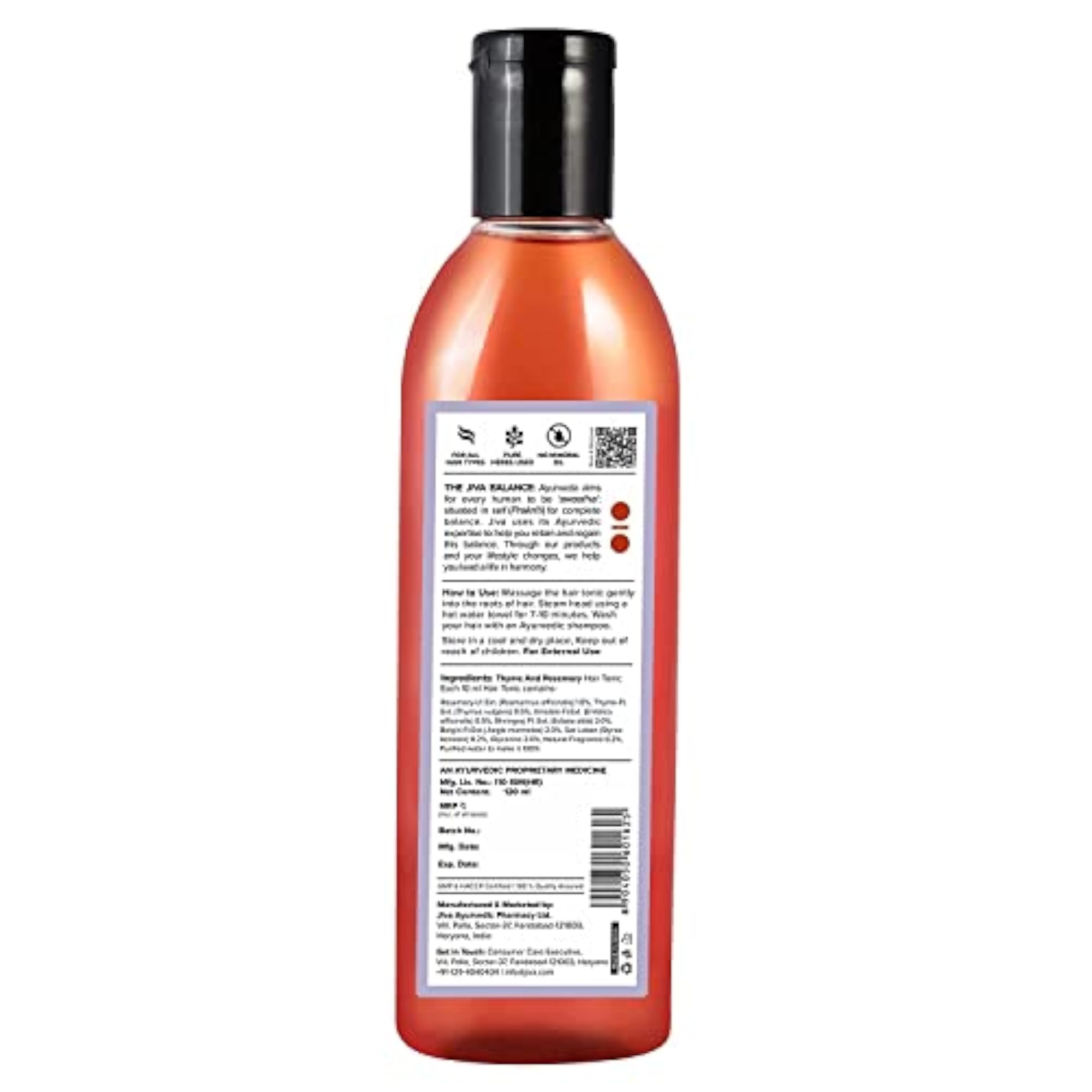 Thyme & Rosemary Tonic for Hair Nourishment