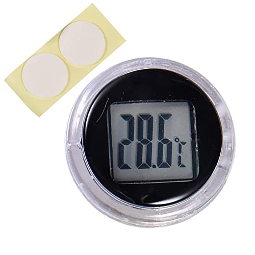 Thermomètre De Moto, Thermomètre Numérique De Moto, Compteur De Moto Étanche, Horloge De Thermomètre De Moto Autocollante