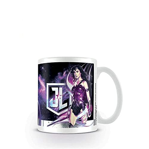 Pyramid International "Justice League Movie (Wonder Woman Pink Starlight) Official Boxed Ceramic Coffee/Tea Mug, Multi-Colour, 11 oz/315 ml