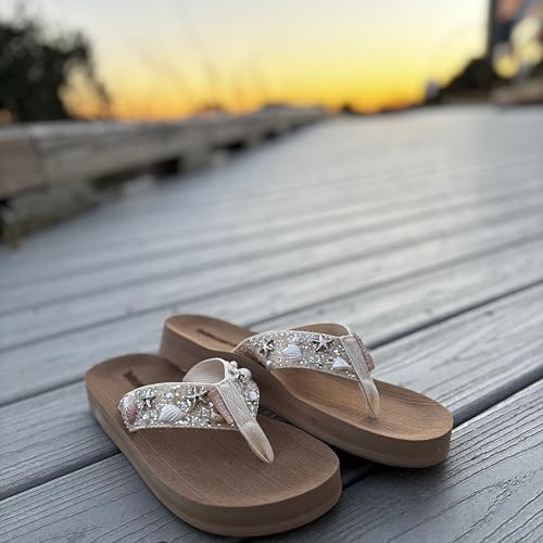 Tidewater Flip Flops | Women's Arch Support | Comfortable Casual Sandals | Beach and Daily Wear | Made for Comfort and Style | Resort Wear | Everyday Comfort3