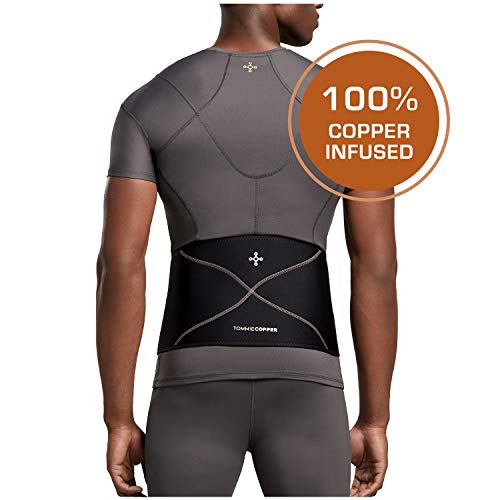 Tommie Copper - Men's Comfort Back Brace - Black - Large/Xl #TOP7