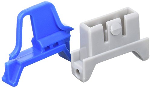 Allit 456785 Schiebescharnierverschluss für Eurobox 2 Paar in grau/blau