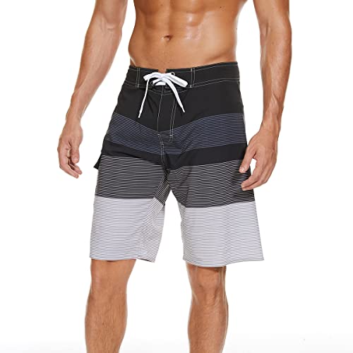Letsholiday Men’s Swim Trunks Quick Dry Swimwear Beach Shorts With Side Pockets #TOP3