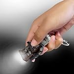 LEGO Star Wars The Mandalorian Key Light Flashlight Keychain, Extra-Large, 7.6 cm Tall Posable Figure with LED Lights (KE187H) | KE187H, The Mandalorian Key Light