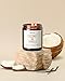 AOOVOO Coconut Vanilla Candles - 9 oz Scented Candles, Aromatherapy Candle, Soy Candle for Home Scented