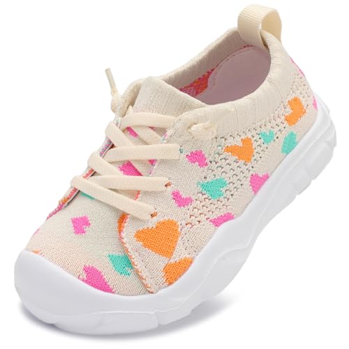 Image of LeIsfIt Toddler Shoes Boys Girls Wide Toe Box Breathable Slip-On Sneakers Kids Lightweight Barefoot Feel Shoes for Everyday Play