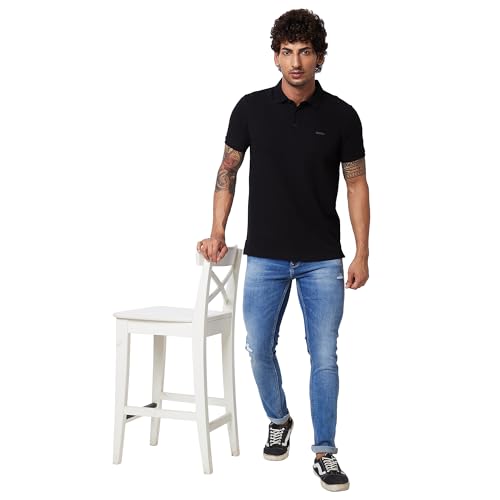 Image of Spykar Men's Rover Regular Fit Mid Rise Casual Jeans