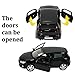 ERBADIHAGO Model Car Golf GTI Toy Car 1/36 Model Cars Metal Collect Car with Pull Back Toy Cars for Boys Children(Black)