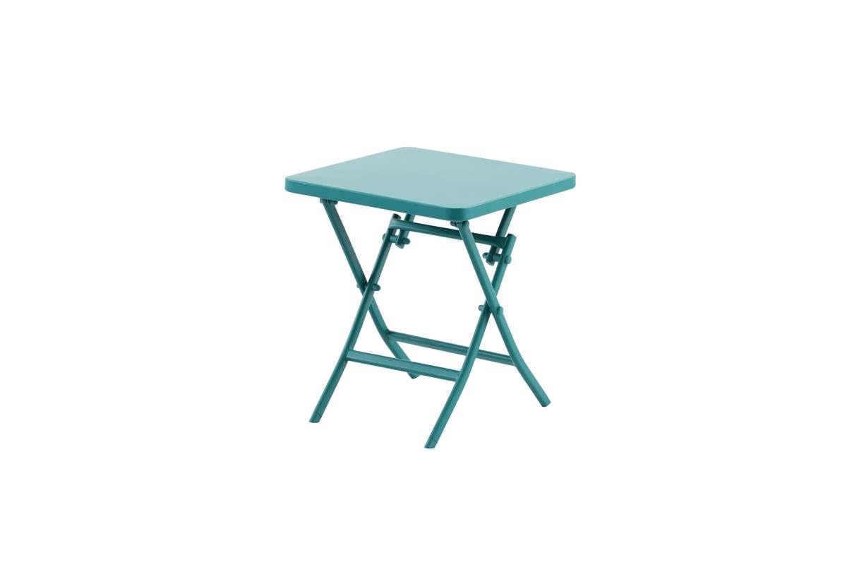 Table d'appoint de jardin Greensboro pliante pour petit balcon