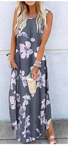 Image of CHUNTIANRAN Maxi Dresses for Women Summer Outfits Boho Beach Long Dresses Casual Sundresses Resort Wear for Women 2026