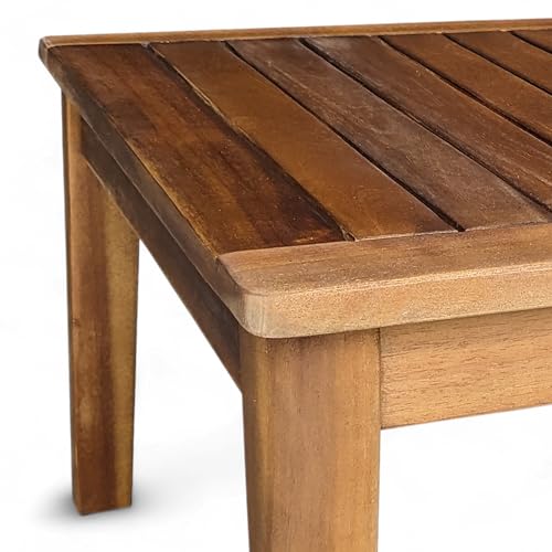 Table basse de jardin Spetebo 80x50 table d'appoint balcon
