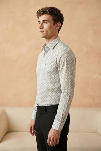 Image of Allen Solly Men Cotton Blend Regular Fit Shirt