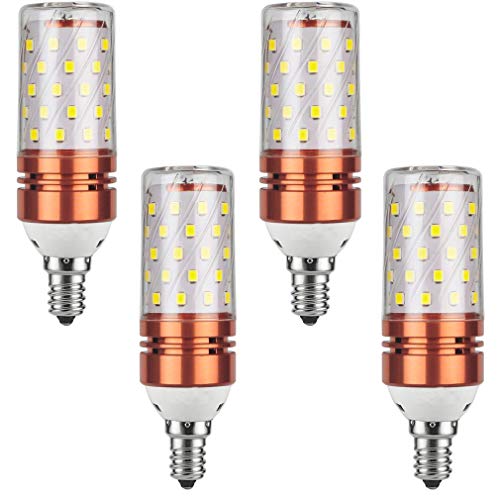 Get Discount 70% Price Lxcom Lighting E12 LED Light Bulb 4 Pack 12W LED Chandelier Bulbs 100 Watt Equivalent Daylight White 6000K Candelabra LED Bulb 1200 Lumens E12 Base Decorative Bulb for Home Lighting,AC85-265V(Gold) Amazing 🔥 Lxcom Lighting E12 LED Light Bulb 4 Pack 12W LED Chandelier Bulbs 100 Watt Equivalent Daylight White 6000K Candelabra LED Bulb 1200 Lumens E12 Base Decorative Bulb for Home Lighting,AC85-265V(Gold)