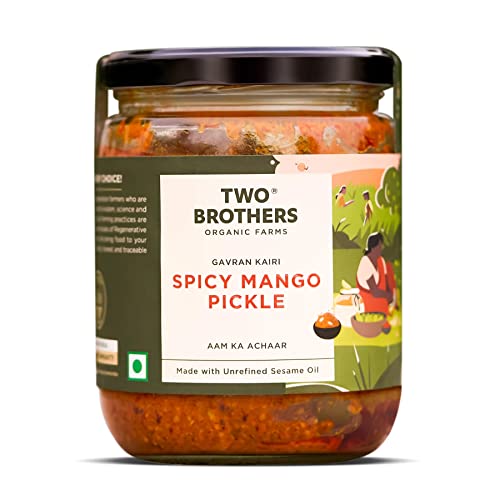 Image of Two Brothers Organic Farms Spicy Mango Pickle (500GM)