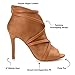 Journee Women's Samara Booties Cognac, 8.5