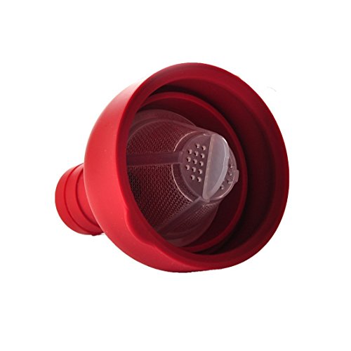 Image of Hario FIB-30-R Cold Brew Filter-in Tea Bottle 300ml Red