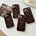 Huahuacase Compatible with for iPhone 15 Pro Case, Tortoise Shell Chic Amber Brown Print Leopard, Classic Soft TPU Protective Shockproof Case for iPhone 15 Pro 6.1 ''Color2