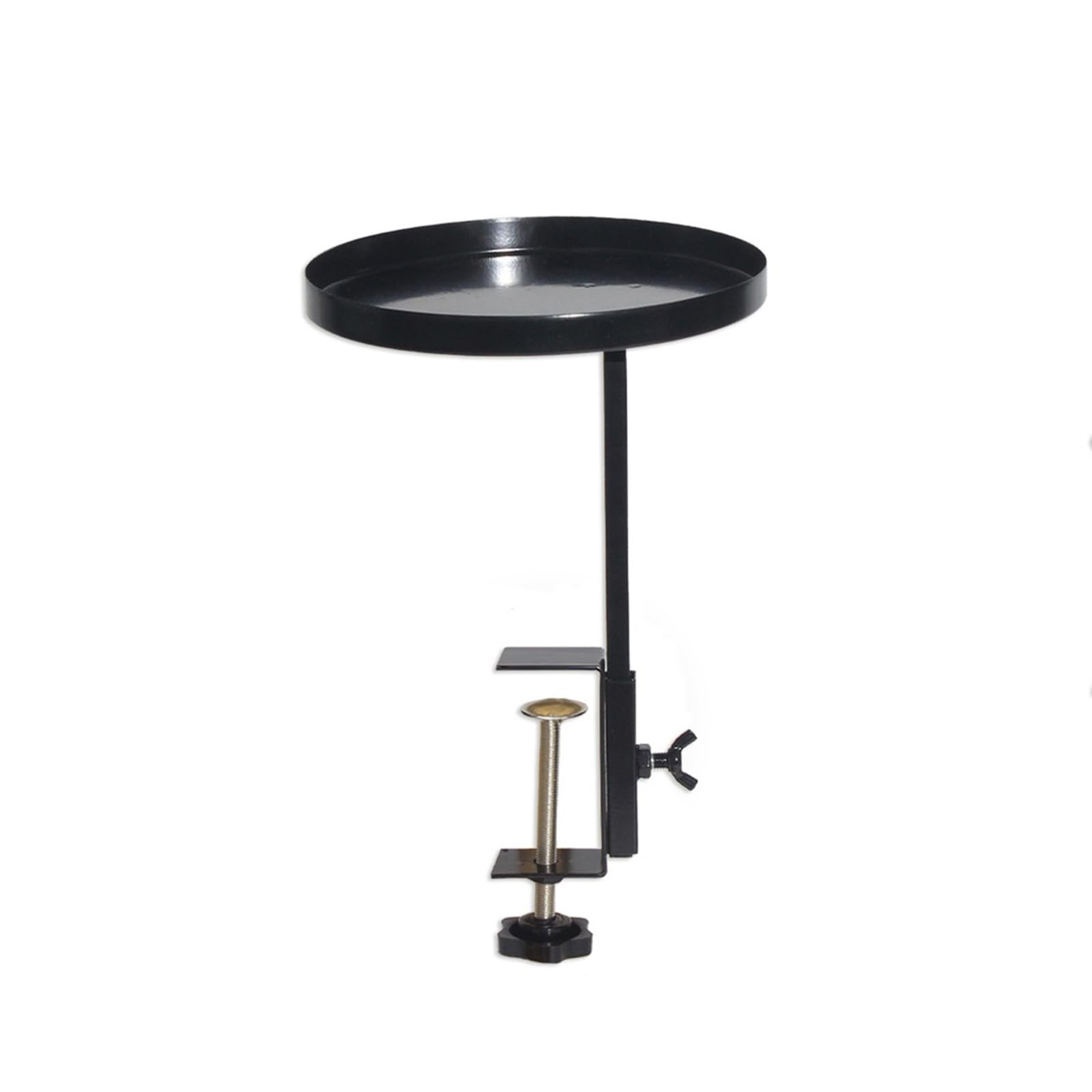 Adjustable Outdoor Fence Metal Bird Feeders Space Saving Hanging Animal Feeding Station for Garden Yard Balcony (Black, 23.5cmx15cm) โ image 1