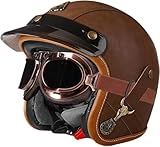 ★【Certification de sécurité】 : Chaque lot de casques est rigoureusement testé pour garantir leur conformité aux normes DOT/ECE, ce qui signifie qu'ils peuvent être utilisés sur toutes les routes européennes. Si vous avez besoin d'un casque jet sûr, n'hésitez pas à essayer celui-ci.