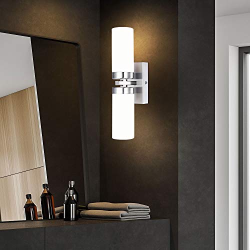 Lámpara de pared Globo en níquel mate para iluminación interior de pared 3