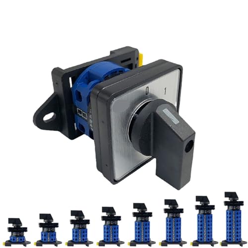 Sélecteur LW26-25A étanche 690V 25A pour coupure nette de moteur triphasé