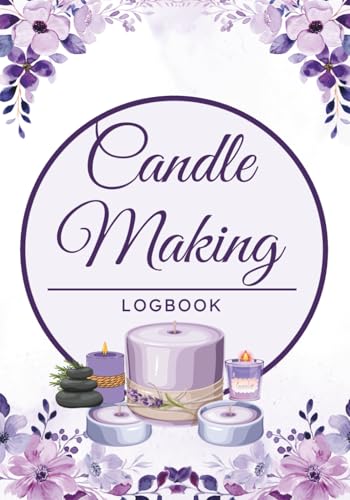 Candle Making Log Book: DIY Candle Maker’s Journal & Burn Test Log to Track Candle Recipes, Fragrance Loads, Wicks, Burn Results & More for Crafting, Sales and Small Business