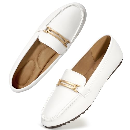 Image of Alicegana Loafers for Women Comfortable Business Work Driving Flats Shoes Casual Slip On Moccasins Penny Loafer 2026