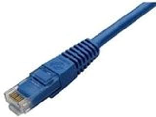 BLACK BOX NETWORK SRV - GigaTrue CAT6 Component 550-MHz Patch Cable Molded Boots Straight-Pinned Blue 20