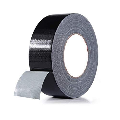 Office Products - Cinta adhesiva negra – Tela adhesiva de alta resistencia para alfombras, resistente a la intemperie