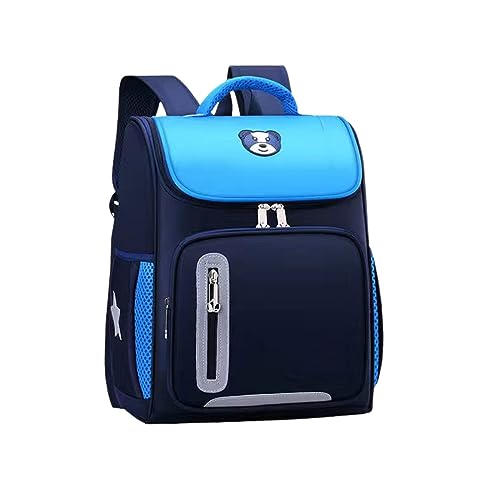 Mochila de escuela primaria ligera en azul cielo para cuidar la espalda de tu niña