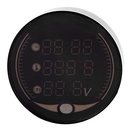 Voltmetro digitale, 3-in-1 ABS Termometro digitale...
