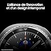 Samsung Galaxy Watch8 Classic, Montre Connectée, Couronne rotative, Galaxy AI, Coach Sommeil, Coach Running, Bluetooth, 46mm, Noir, Chargeur Secteur Rapide 25W Inclus, Version FR
