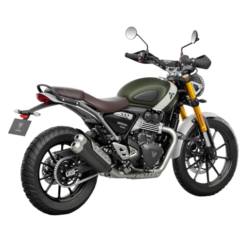 Image of TRIUMPH Scrambler 400 X (349 CC) Bike Matt Khaki Green Booking for Ex-Showroom Price