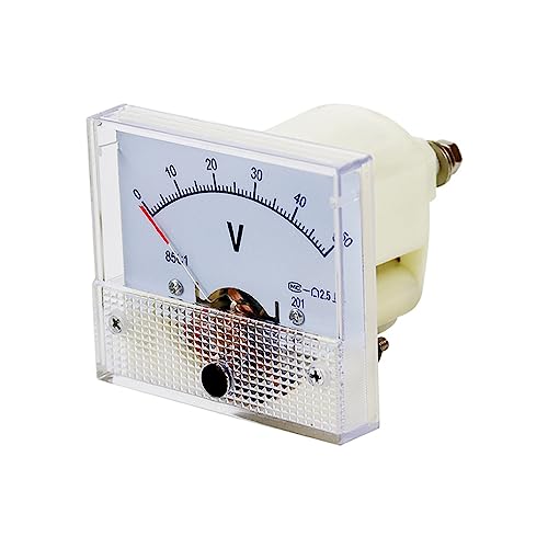 Voltmètre DC 50V à cadran mécanique de précision 85C1 pour panneau