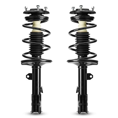 ILONPA 472598 472597 Front Quick Struts Assemblies w/Coil Springs for 2009-2013 Toyota Corolla (1.8L I4) / 2011-2013 Toyota Matrix (1.8L L4) 2010 2012 Shock Absorbers Suspension Kit - [Only for 1.8L]